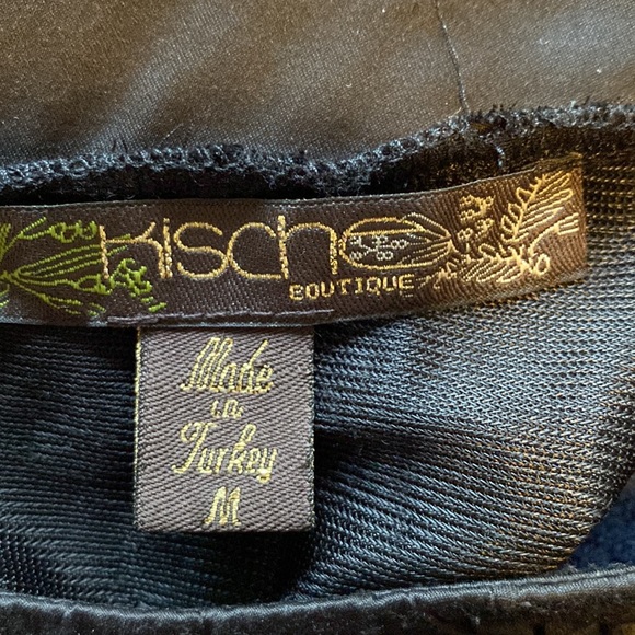 Great soft jersey dress by designer Kische. Made in Turkey. Size M. - Picture 5 of 6